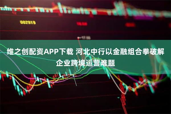 维之创配资APP下载 河北中行以金融组合拳破解企业跨境运营难题